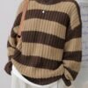 Sueter De Crochet Caramel