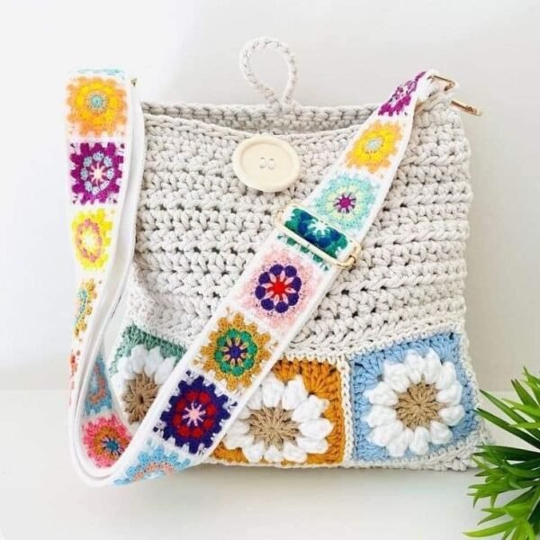 Bolsa De Crochet Primavera